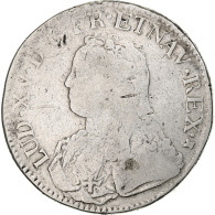 France, Louis XV, Ecu Aux Branches D'olivier, 1726, Toulouse, Argent, TB - 1715-1774 Lodewijk XV