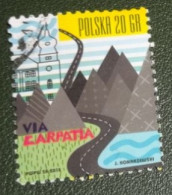 Polen - Michel 5023 - 2018 - Gebruikt - Used - De Via Carpathia - Used Stamps
