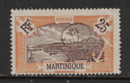 Martinique - Yvert 96 Oblitéré VII/12  - Scott#75 - Oblitération Nouvel An ?? - Usati