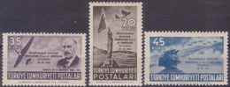 AC - TURKEY STAMP  -  The 47th INTERNATIONAL AERONAUTICAL FEDERATION FAI CONFERENCE MNH 20 SEPTEMBER 1954 - Ungebraucht