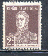 ARGENTINA 1923 JOSE DE SAN MARTIN 2c MH - Neufs