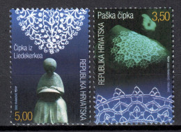 Croatia 2002 / Joint Issue Belgium Laces MNH Emisión Conjunta Bélgica Encajes / Ip24  34-4 - Emissions Communes