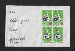 1940 GESCHICHTLICHE MOTIVE ► Brief Von Ursenbach / BE Nach Clarens / VD    ►SBK-B3 Im VB / CLARENS 14.IX.40◄ - Covers & Documents