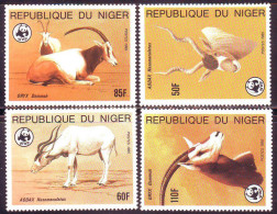 NIGER - WWF ORYX  - **MNH - 1985 - Unused Stamps