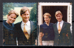 Belgium 1999 Bélgica / Prince Philippe & Princess Mathilde MNH Príncipes Felipe Y Matilde / Ia17  34-4 - Familles Royales