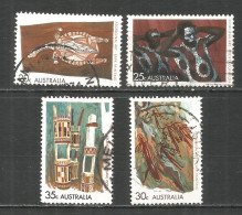 Australia 1971 Year, Used Stamps Set - Oblitérés