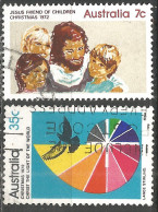 Australia 1972 Year, Used Stamps Set - Usati