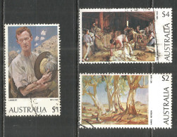 Australia 1974 Year, Used Stamps Set - Oblitérés