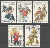 Australia 1985 Year, Used Stamps Set - Gebraucht