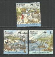 Australia 1987 Year, Used Stamps Set  - Used Stamps