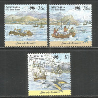 Australia 1987 Year, Used Stamps Set  - Used Stamps