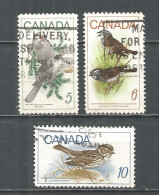 Canada 1969 Year, Used Stamps Mi.# 438-40 Birds - Usati