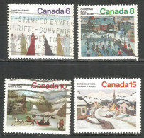 Canada 1974 Year, Used Stamps Mi.# 576-79 - Gebraucht
