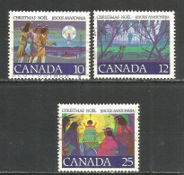 Canada 1977 Year, Used Stamps Mi.# 669-71 - Oblitérés