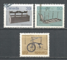 Canada 1985 Year, Used Stamps Mi.# 964-66 - Oblitérés