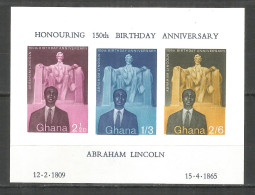 Ghana 1959 Year, Mint Block MNH (**)  - Ghana (1957-...)