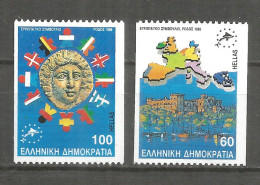 Greece 1988 Mint Stamps MNH(**) Set  - Neufs