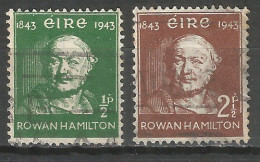 IRELAND 1943 Used Stamps Mi.# 91-92 - Usados