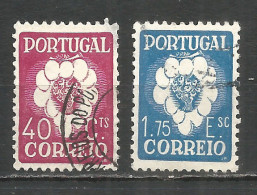 Portugal 1938 Used Stamps Mi.# 604,605 - Oblitérés