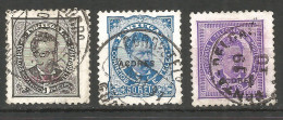 Portugal Azores 1882 Used Stamps Set  - Gebruikt