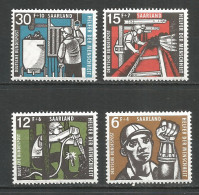 Saarland 1957 Mint Stamps MNH(**) - Unused Stamps
