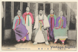 South Korea: Miuister And Kee San / Traditional Clothing (Vintage PC 1914) - Asia