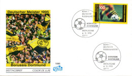 Allemagne Deutschland 1665 Fdc Football, Borussia Dortmund Champion 1995 - Beroemde Teams