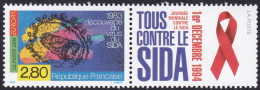 FRANCE, 1994, Lutte Contre Le SIDA (Yvert 2916** ) - Ungebraucht