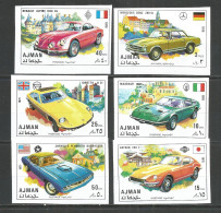 Ajman 1971 Year Mint Stamps MNH(**) Cars  - Ajman