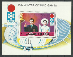 FUJEIRA 1972 Year Mint Block MNH(**) Sport Sapporo - Fujeira