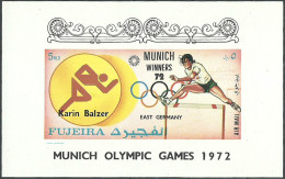 FUJEIRA 1972 Year Mint Block MNH(**) Sport Imperf. - Fujeira