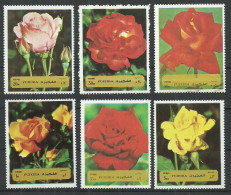 FUJEIRA 1972 Year Mint Stamps MNH(**) Flowers Roses  - Fujeira
