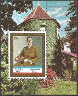 Fujeira 1970 Year, Used Block General De Gaulle - Fujeira