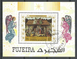 Fujeira 1970 Year, Used Block Religion - Fudschaira