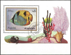 Fujeira 1972 Year, Used Block Fish - Fujeira