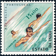 Portuguese India - 1962 - Sports /  Swimming - MNH - Portugiesisch-Indien