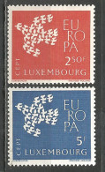 Luxembourg 1961 Year, Mint Stamps MNH (**)  - Unused Stamps