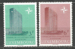 Luxembourg 1967 Year, Mint Stamps MNH (**)  Set - Unused Stamps