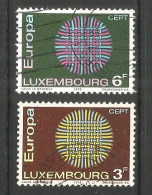 Luxembourg EUROPA CEPT 1970 Used Stamps Set - Oblitérés