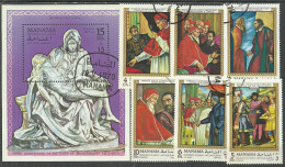 Manama 1970 Year, Used Stamps Set - Manama