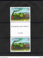 ALDERNEY AURIGNY  1993 Trains, Locomotive Daily Avec  PONT Yvert 59, Michel 59 NEUF** MNH - Alderney