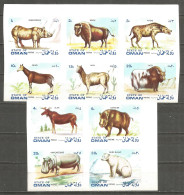 Oman 1971 Year, Mint Stamps Animals - Autres - Asie