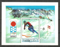 Ras Al Khama 1972 Mint Blocks MNH(**) Sapporo'72 Olympic Games - Ras Al-Khaimah