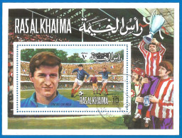 Ras Al-Khaima 1972 Year, Used Block Soccer Football - Ra's Al-Chaima