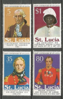 Saint Lucia 1974 Year, Mint Stamps MNH (**)  - St.Lucie (1979-...)