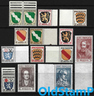 DR Französischе Zone 1945 MNH ** Mi.# 1-13 Luxery Full Set Stamps / Allemagne Alemania Germany Deutsches Empire - Algemene Uitgaven
