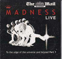 MADNESS - CD THE SUNDAY TIME POCHETTE CARTON - THE EDGE OF THE UNIVERS AND BEYOND PART 1 (LIVE 9 Titres) - Other - English Music