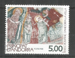 French Andorra 1988 , Used Stamp - Usados