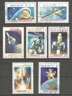 Laos 1986 Year, Used CTO Stamps (o) Space - Laos