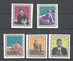 Yemen Kingdom 1965 Mint Stamps MNH (**) Mi.# 139-148B - JOHN F KENNEDY Imperf. - Yemen